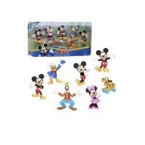 Disney Junior Mickey Mouse Collectible 7 Figure Set, Kids Toys for Ages 3 up